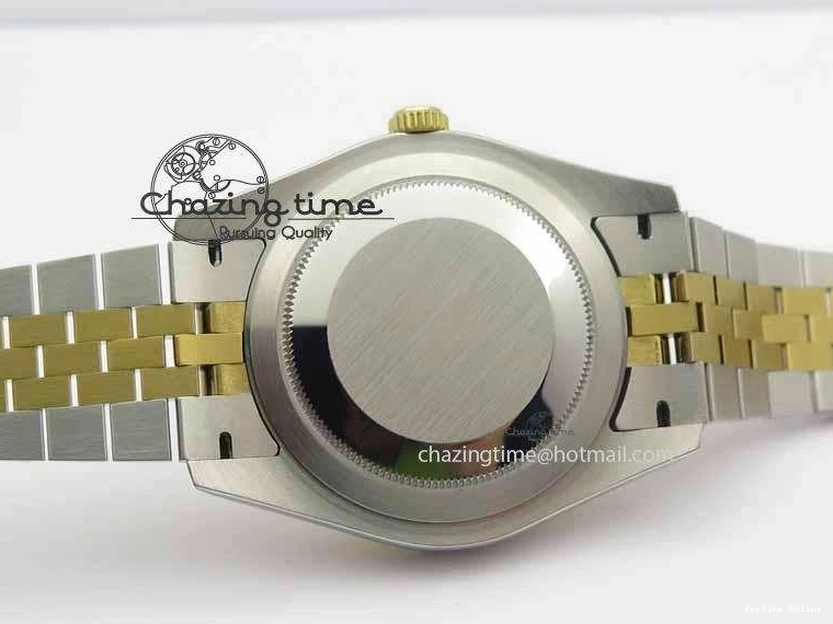 0416 DateJust II 41mm SS YG BP Maker Best Edition Black Dial On Jubilee Bracelet A Lightweight 3670